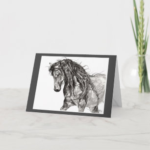 Grußkarte "Mesteño" Karte