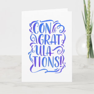 Grußkarte mit Handschrift Karte