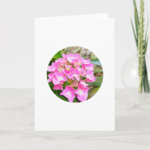 Grußkarte mit Wildblumen