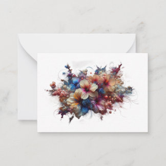 Grußkarte Mitteilungskarte