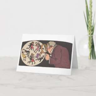 Grußkarte "Moderne Anthropologie" Karte