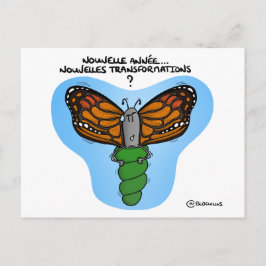 Grußkarte "Neutransformation" Postkarte