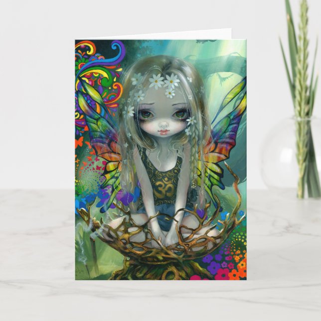 Grußkarte "Paisley" Karte (Vorderseite)