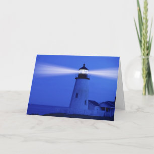 GRUßKARTE   Pemaquid Leuchtturm Karte