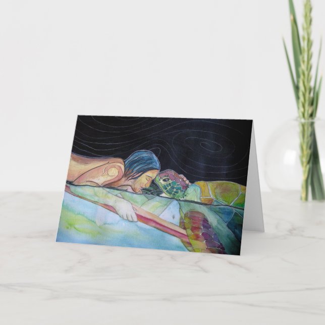 Grußkarte: "Pono-Harmony" Karte (Vorderseite)