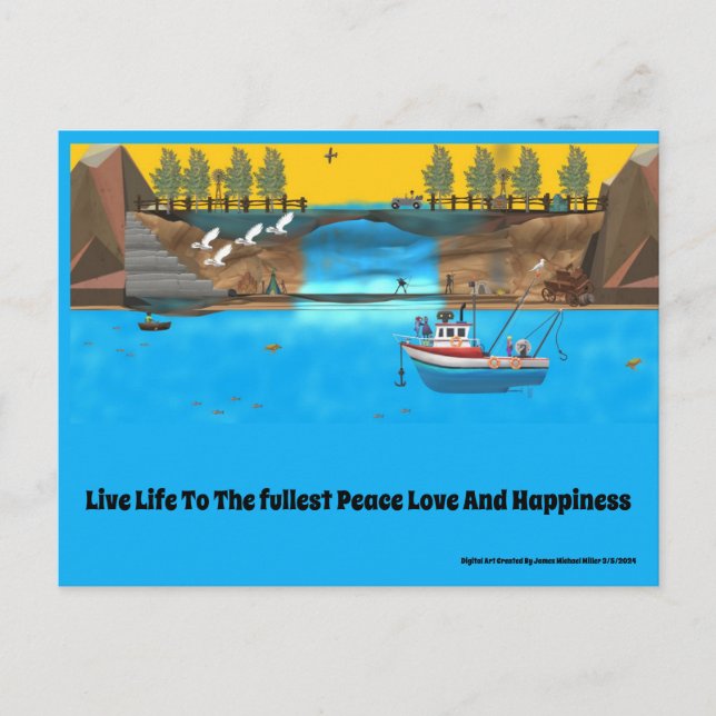 Grußkarte Postkarte (Vorderseite)