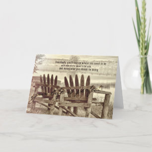 Grußkarte REFLEKTIEREN Dankeskarte