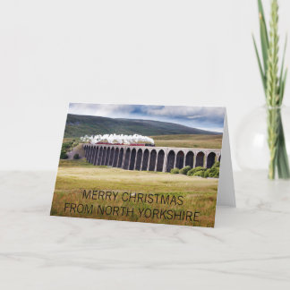 Grußkarte Ribblehead Viadukt Feiertagskarte
