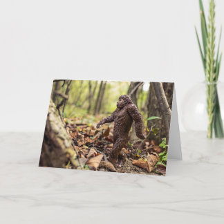 Grußkarte | Sasquatch Karte