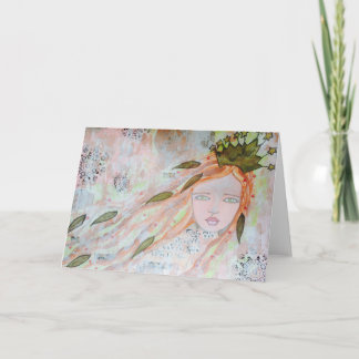 Grußkarte Sie sind genau da, wo Sie sollten Karte