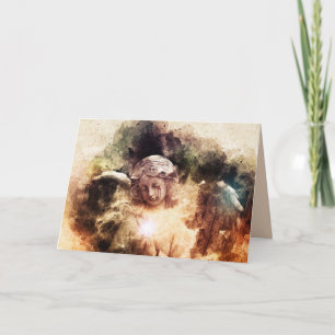 Grußkarte "Stigmata Engel" Karte