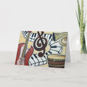 Grußkarte stimmen karte