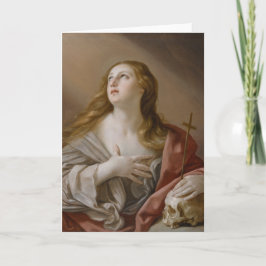 Grußkarte "The Penitent Magdalene" Karte