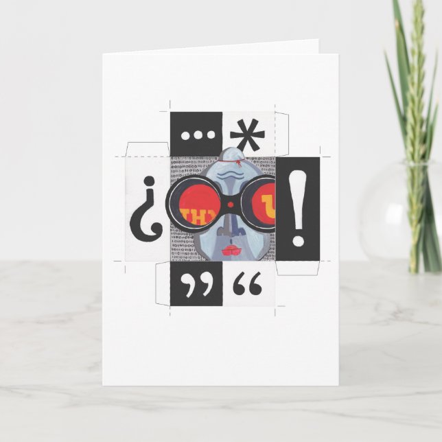 Grußkarte THXs U Karte (Vorderseite)