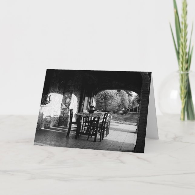 Grußkarte: Toskana Karte (Vorderseite)