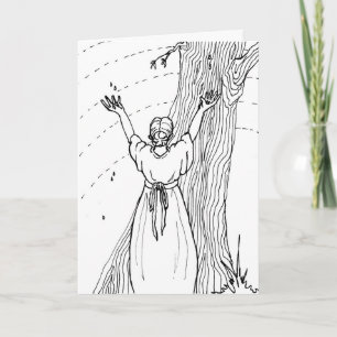 Grußkarte - Tränen fangen Karte