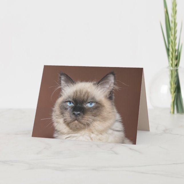 Grußkarte von Siam Karte (Vorderseite)