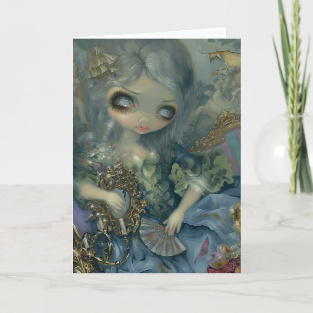 Grußkarte "Wahnvorstellungen" Karte (Vorderseite)