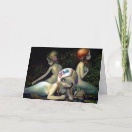 Grußkarte "Wasserelementare" Karte