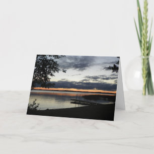 Grußkarte ~ Wetter des Sturms Karte