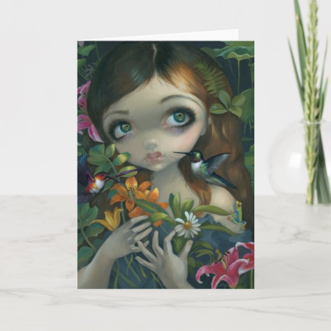 Grußkarte "Wildwood Bouquet" Karte (Vorderseite)