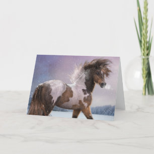 Grußkarte "Winterherz" Karte