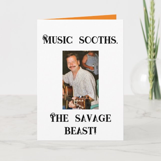 Grußkarte zu zeigen, dass besondere Person Sie Aut Karte (Vorderseite)