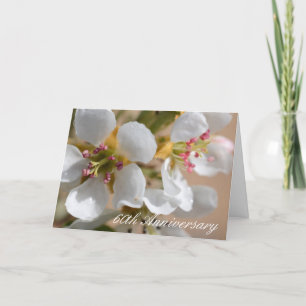 Grußkarte zum 60. Jahrestag Karte