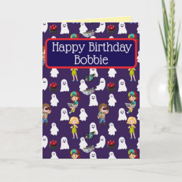 Grußkarte zum Geburtstag Ghost Wrangler Einladung