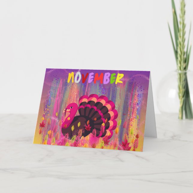 Grußkarte zum türkischen Tag Karte (Vorderseite)