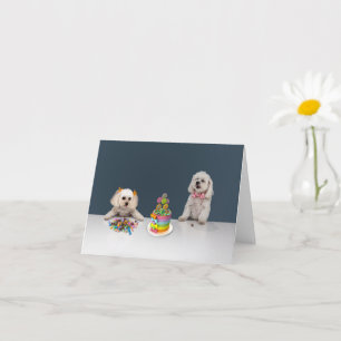 Grußkarte zur Feier - Innen leer Karte