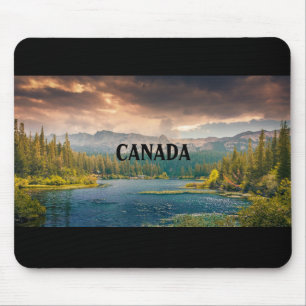 Grußkarten aus Kanada Mousepad