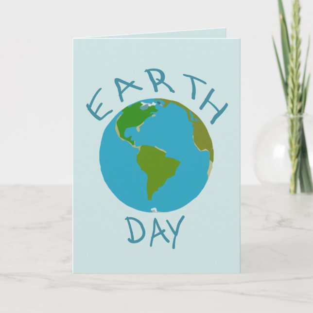 Grußkarten des Earth Day Karte (Vorderseite)