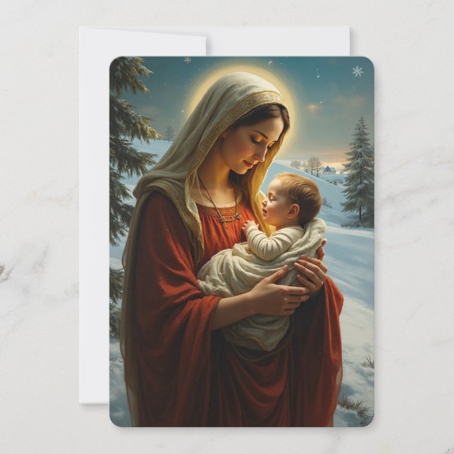 Grußkarten Feiertagskarte (Vorderseite)