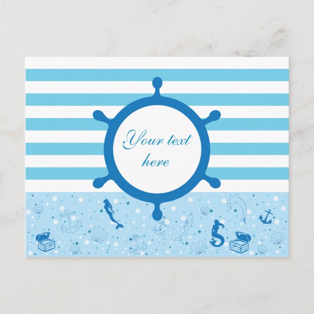 Grußkarten für besondere Anlass Postkarte (Vorderseite)