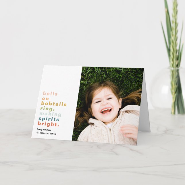 Grußkarten für Bobtails Feiertagskarte (Vorderseite)