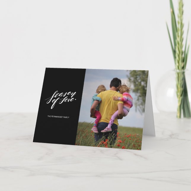 Grußkarten für die Liebe Feiertagskarte (Vorderseite)