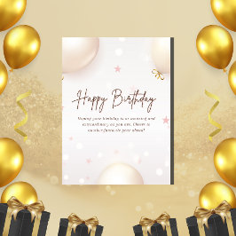 Grußkarten für ein Geburtstagsgeschenk Karte