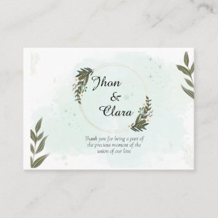 Grußkarten für Paare Visitenkarte