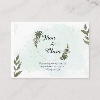 Grußkarten für Paare Visitenkarte