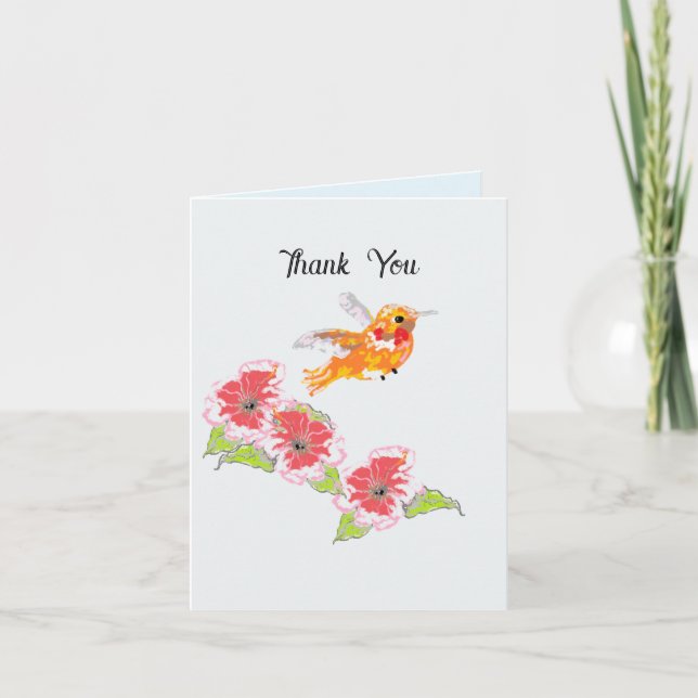 Grußkarten : Geschenk der Liebe Dankeskarte (Vorderseite)