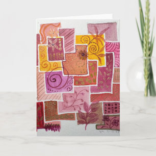 Grußkarten mit Doodles von Jill Karte