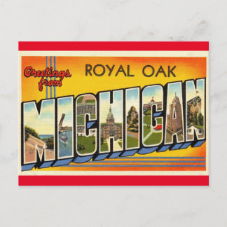 Grußkarten von Royal Oak Michigan Postkarte