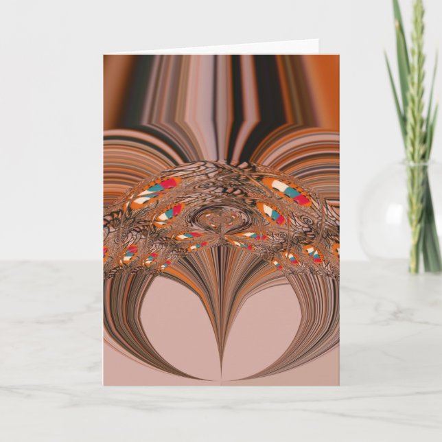 Grußkartenvorlage Karte (Vorderseite)