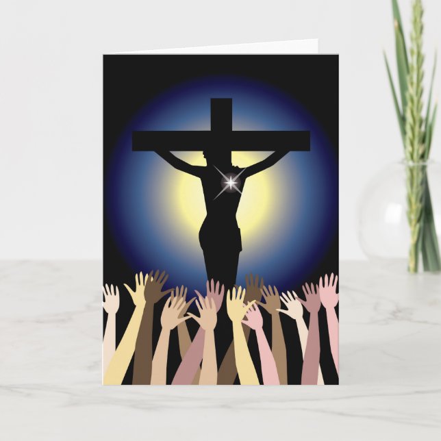 Grußkartenvorlage Karte (Vorderseite)