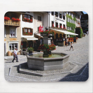 Gruyeres in der Schweiz Mousepad