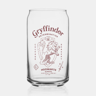GRYFFINDOR™ Entschlossenheit Mut Tapferkeit Wappen Dosenglas