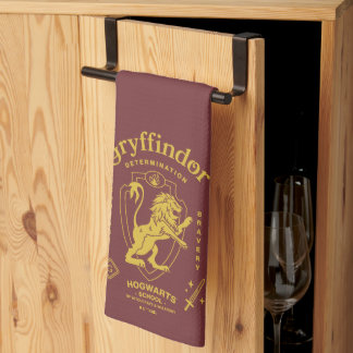 GRYFFINDOR™ Entschlossenheit Mut Tapferkeit Wappen Geschirrtuch