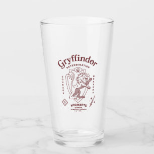 GRYFFINDOR™ Entschlossenheit Mut Tapferkeit Wappen Glas