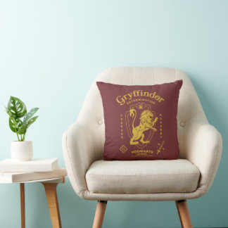 GRYFFINDOR™ Entschlossenheit Mut Tapferkeit Wappen Kissen
